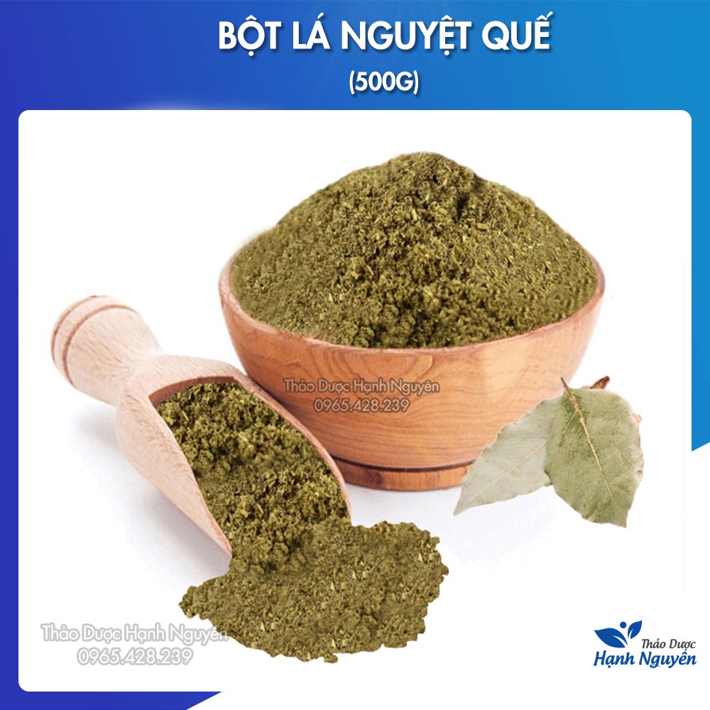 Bột lá nguyệt quế nguyên chất 500g (Bay leaves, gia vị nấu ăn) - Thảo Dược Hạnh Nguyên