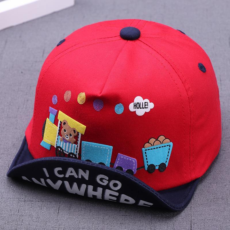 Mũ lưỡi trai hoạ tiết hoạt hình cho bé