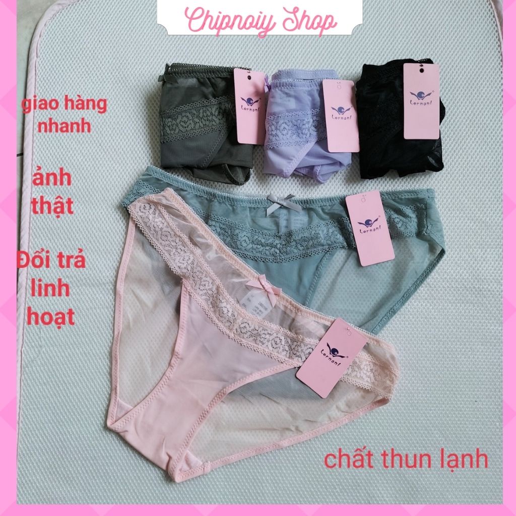 Quần lót nữ cao cấp CHIPNOIY SHOP quần chip thời trang chất liệu thun cotton mềm mịn thoáng mát QLN045
