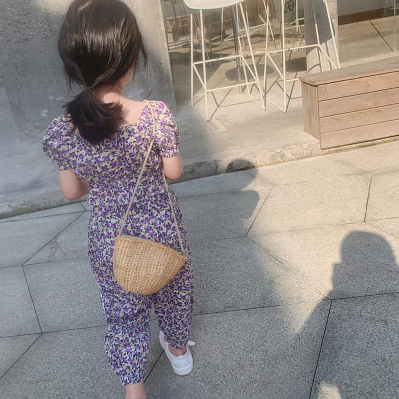 Set Đồ 7 Chi Tiết Thời Trang Xinh Xắn Cho Bé Gái