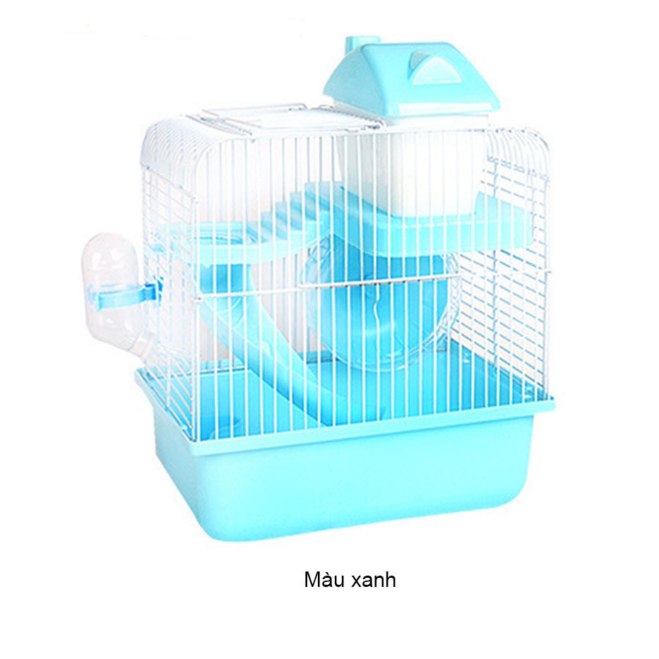 Lồng chuột hamster 2 tầng