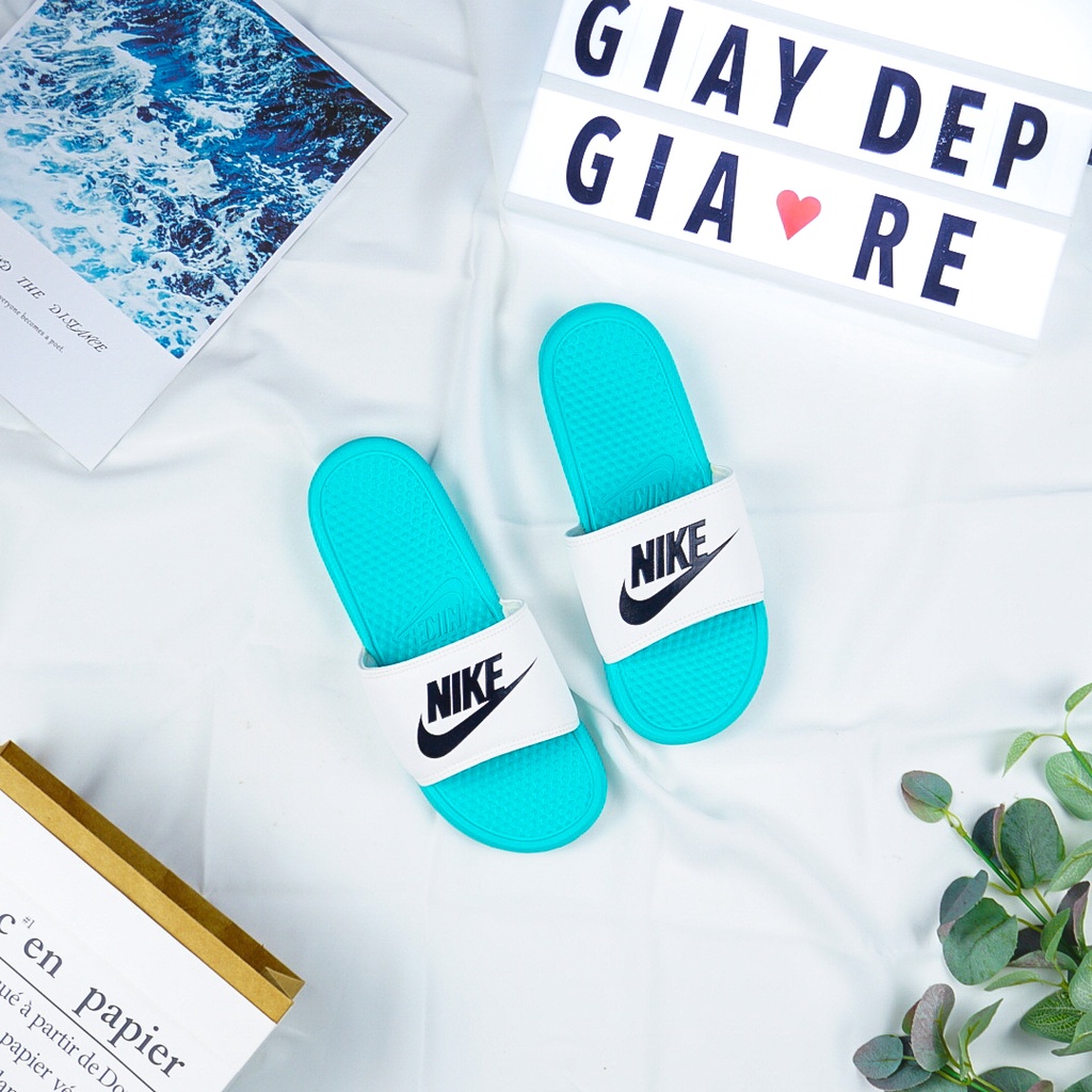 Dép nike nữ quai ngang siêu nhẹ siêu êm