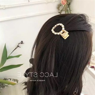 Set 3 kẹp tóc dính hạt mẫu mới siêu xinh