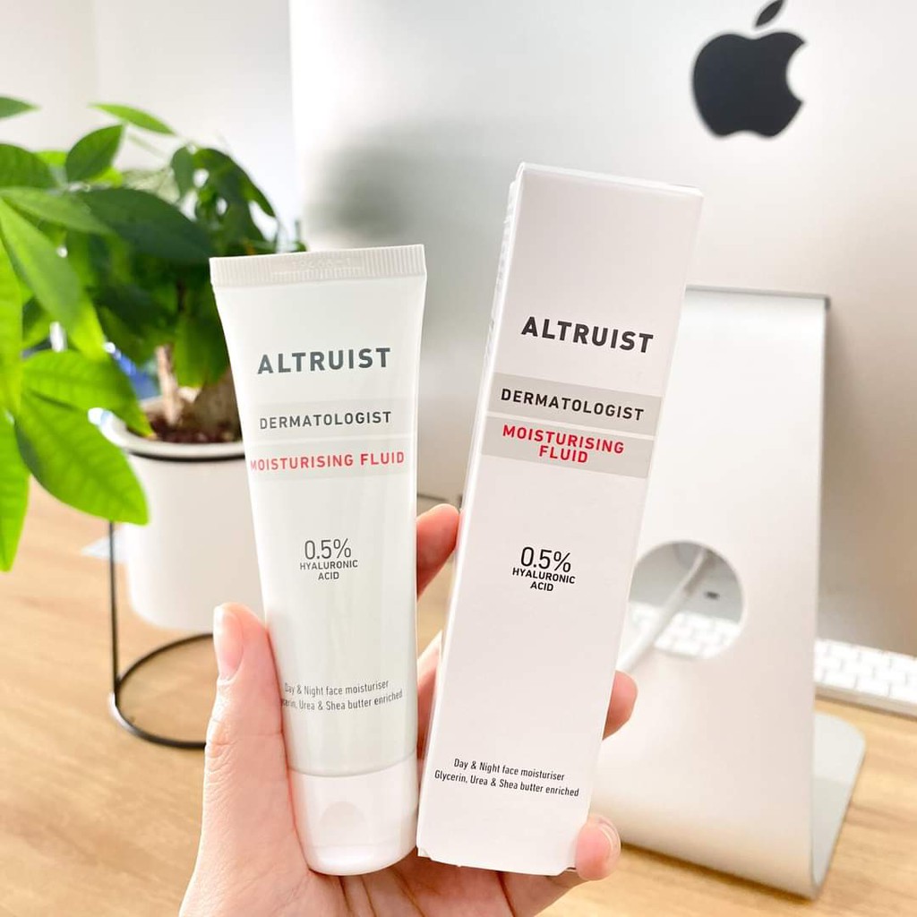 Kem Dưỡng Ẩm Thế Hệ Mới Altruist Dermatologist Moisturising Fluid 0.5% Hyaluronic Acid 50ml