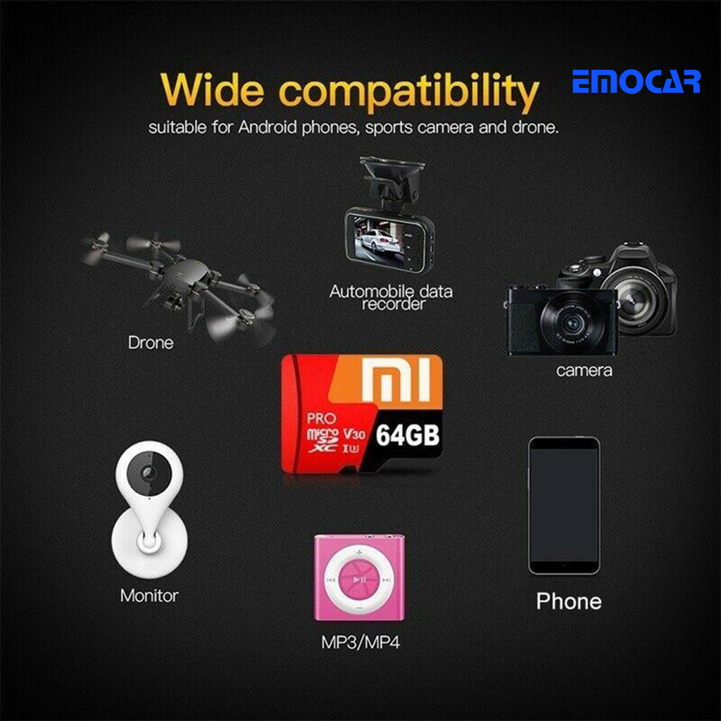 XIAOMI Đầu Đọc Thẻ Nhớ 64gb / 128gb / 256gb / 512gb / 1tb Tf Cho Điện Thoại / Máy Tính Bảng | BigBuy360 - bigbuy360.vn