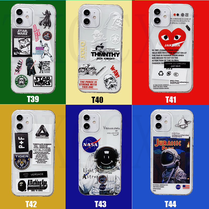 Xiaomi Poco M3 M2 Pro Redmi 9 Prime 9 Power Redmi Note 10S Note 10 Pro Max Phone Case Fashion Tiger Star Wars Cartoon Love Astronaut Soft TPU Slim Transparent Clear Back Cover