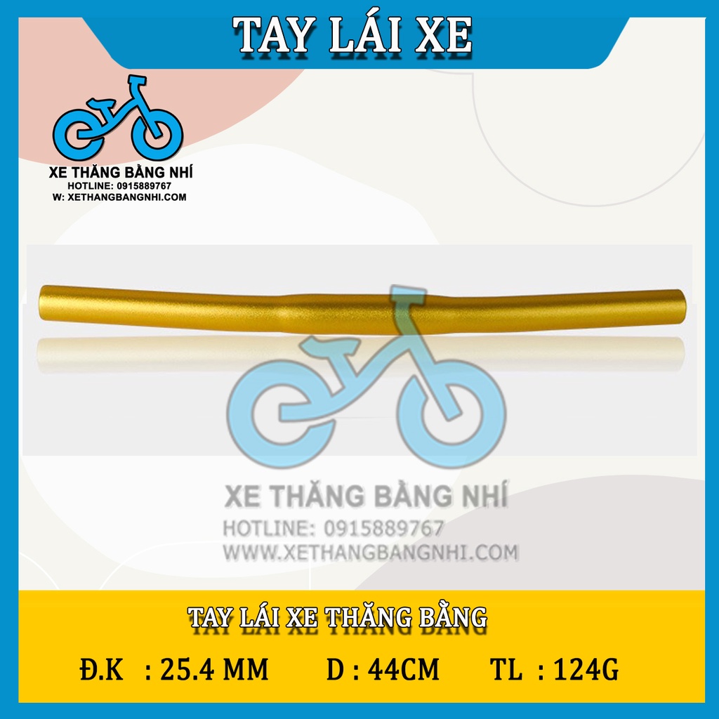 Tay lái nhôm dùng cho xe thăng bằng, xe đạp