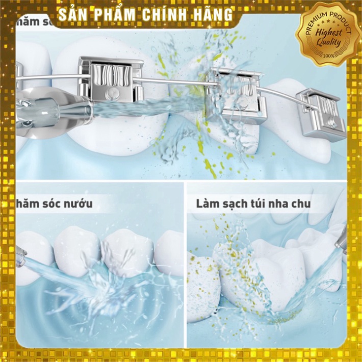 Mới. Máy Tăm Nước Cầm Tay Panasonic Công Nghệ Siêu Âm EW1511 - Làm Sạch Răng Nướu Giao hàng miễn phí , hỗ trợ lắp đặt nh