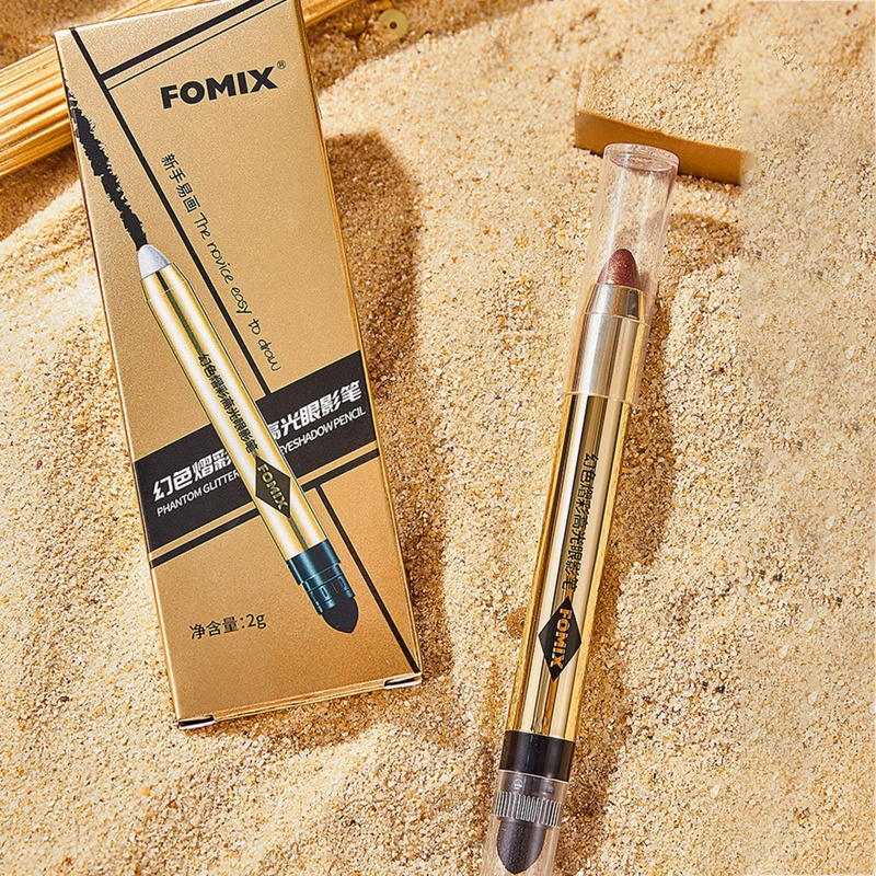 Phấn Mắt Dạng Bút Ánh Nhũ Chống Nước Với Đầu Cọ Mềm Mại Tiện Dụng