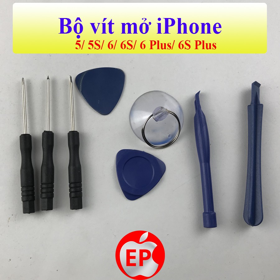 Bộ tua vít 8 in 1 mini mở điện thoại iPhone, iPod, Samsung, HTC, Nokia giá rẻ