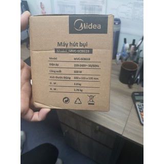 Máy hút bụi cầm tay midea MVC-SC861B