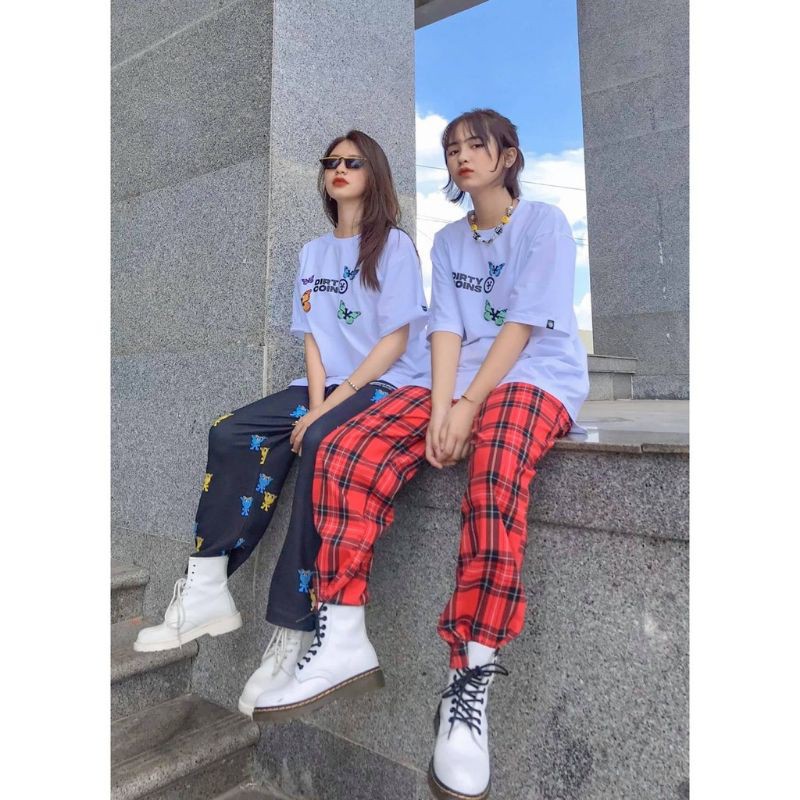 Áo thun Unisex hình bướm dirty coin