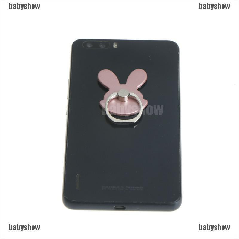 Giá đỡ điện thoại dạng nhẫn hình thỏ đáng yêu | BigBuy360 - bigbuy360.vn