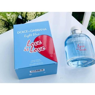 Nước hoa nam Dolce Light Blue Love Is Love Pour Homme 125ml Limited 2020