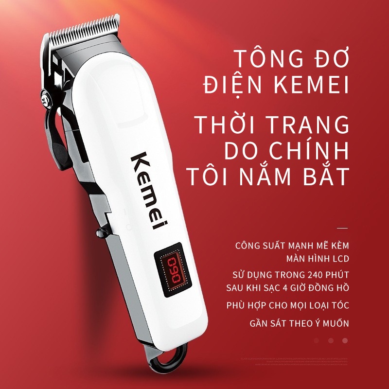 Tông đơ hớt tóc,Tông đơ hớt tóc chuyên nghiệp KM-809A