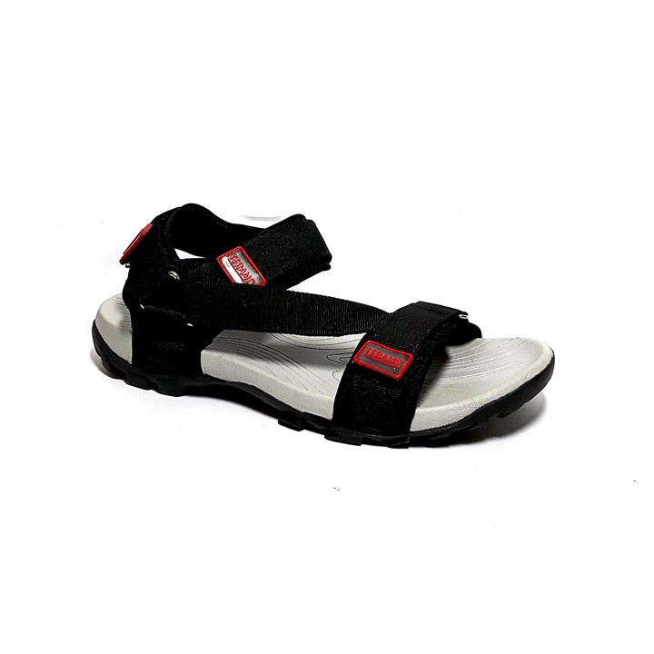 Giày Sandal Teramo quai chéo - TRM10 đen -new221