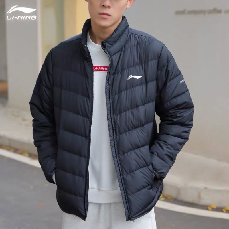 ✔️ Áo phao lông vũ Lining không mũ sale