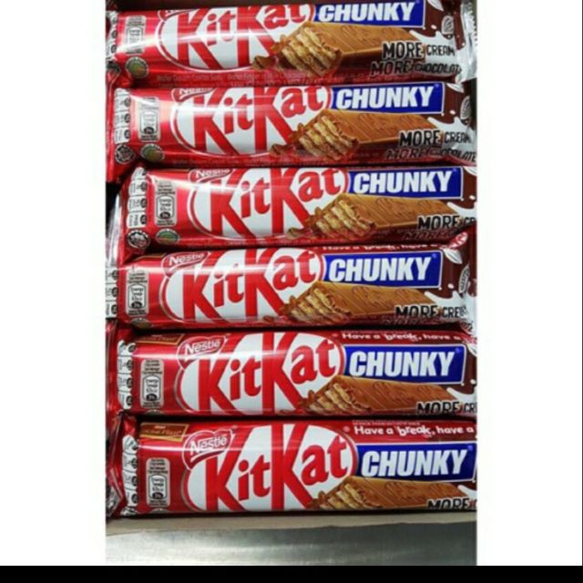 Socola Kitkat chunky cocoa 38g