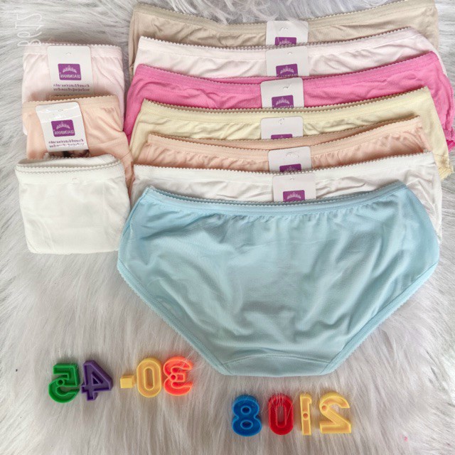 Combo 10 quần Lót Thái Lan free size cho nữ từ 35-60kg, Quần lót nữ Thái mã 2108