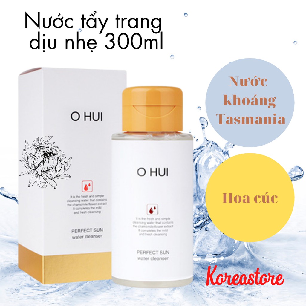 (Hàng auth) Tẩy trang Ohui đa năng 2 trong 1 chai 300ml