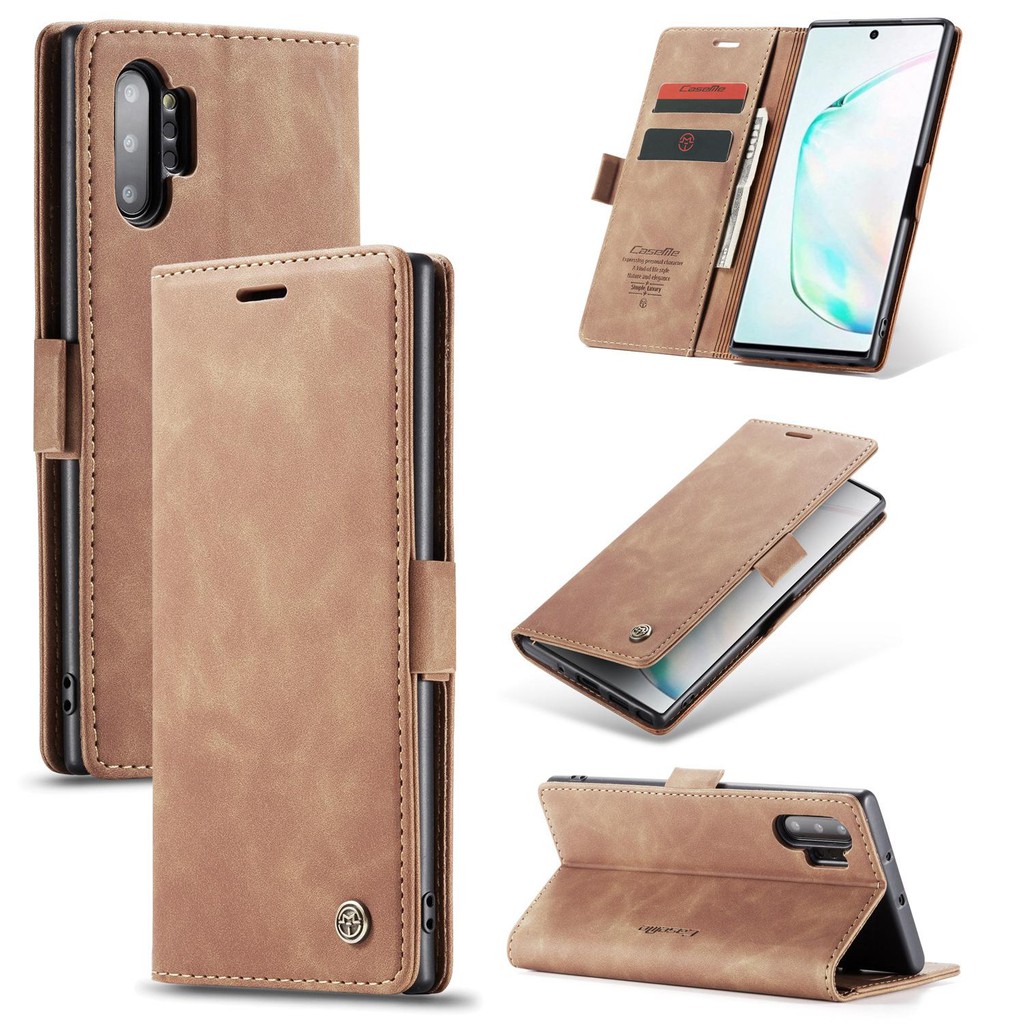 Bao da điện thoại cao cấp Caseme có ngăn để tiền, thẻ cho Samsung Galaxy Note10/Note10+/note20ultra/s10/a51/a71 | BigBuy360 - bigbuy360.vn