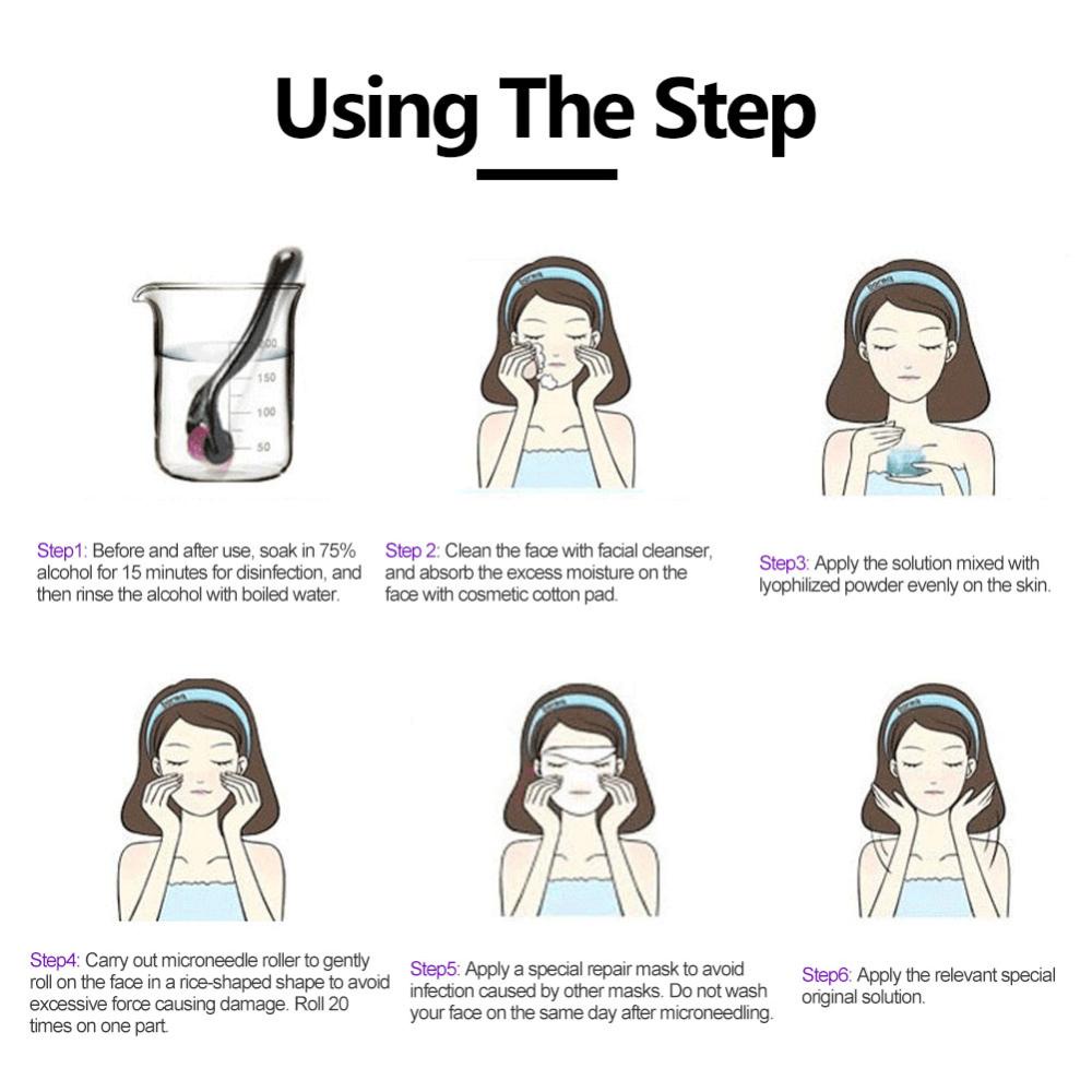 Cây Lăn Kim 540 Chăm Sóc Da Màu Đen 0.2-3.0mm T8Y3