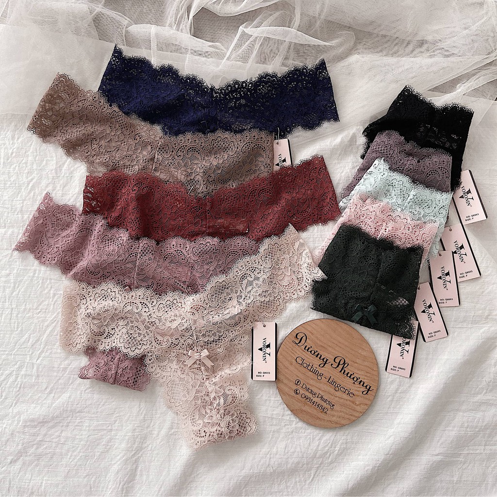 Quần lót ren lọt khe chữ T mềm mịn quyến rũ - QL059 | BigBuy360 - bigbuy360.vn