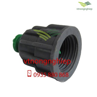 20 Béc bít phun ngang ren trong phi 21mm ( Xám, Xanh Lá)