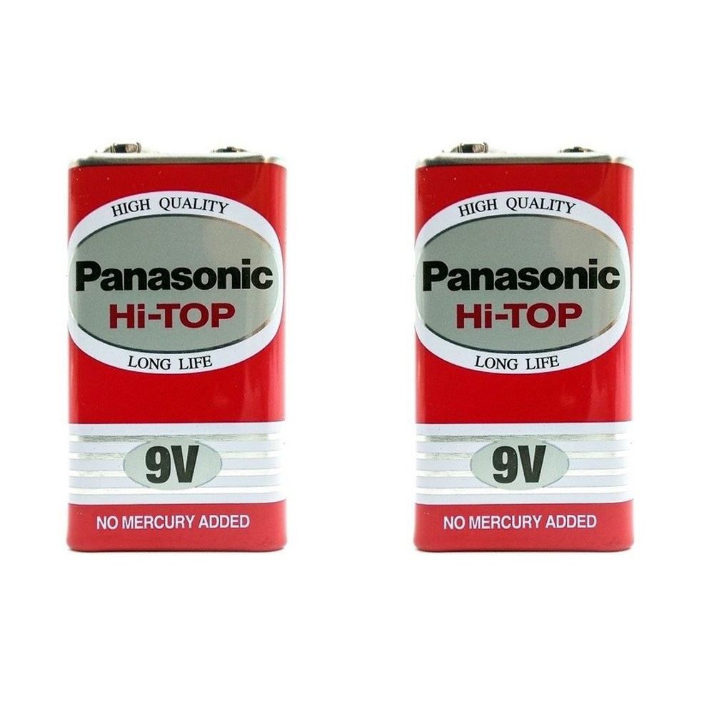 Pin 9v Vuông  Đỏ Panasonic Chính Hãng 6F22DT/1S