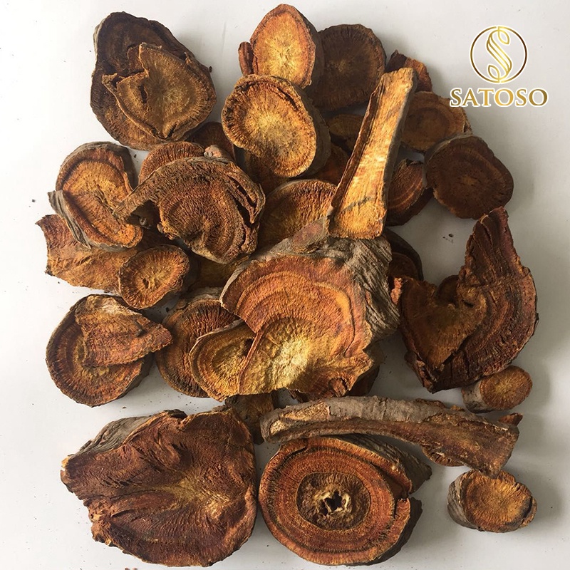 Đại hoàng khô SATOSO 1kg thượng hạng tác dụng thanh tràng, thông tiện, trục ứ thông kinh SA111