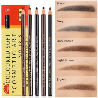 Chì xé kẻ chân mày giúp định dạng mày (đen / nâu / nâu đen)