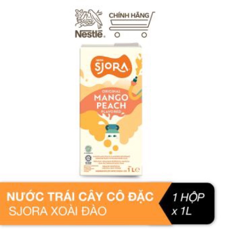 Nước trái cây cô đặc Sjora xoài đào