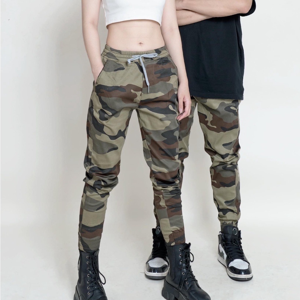 Quần jogger nam KJT2 lính trơn chất kaki lưng thun ống bo unisex vải co giãn vận động thoải mái kiểu dáng Hàn Quốc
