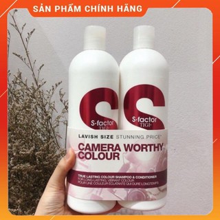 DẦU GỘI TIGI TRẮNG phục hồi tóc hư tổn độ 3 Dùng Siêu Mượt Tóc Giữ Màu Tóc - S-FACTOR WORTHY