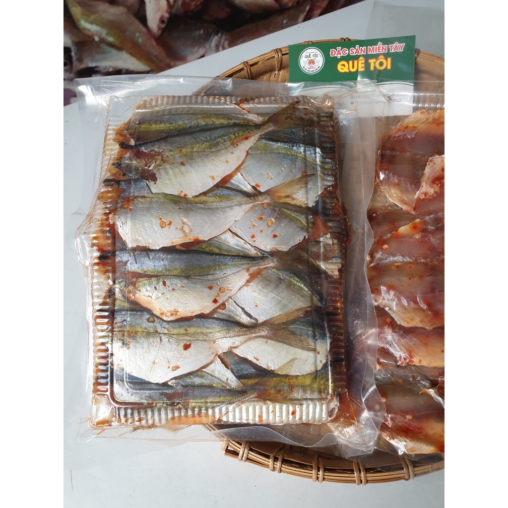 Khô Cá Chỉ Vàng 1 nắng ướp sẵn – Khô Chỉ vàng dẻo, hàng 1 nắng