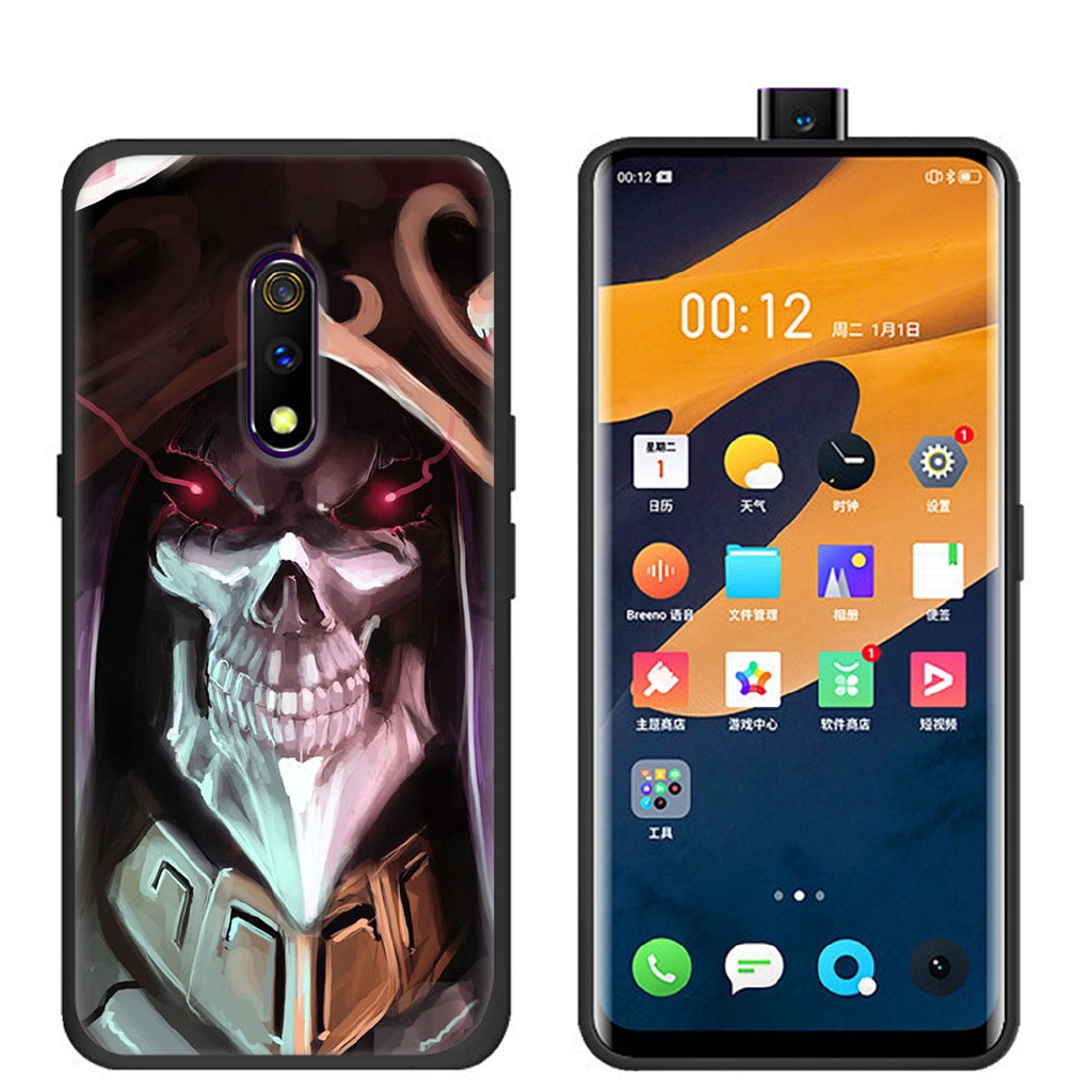 Ốp điện thoại silicon mềm hình anime Evileye Overlords cho OPPO RENO Z 2 2Z 10X ACE 2F REALME 3 PRO X LITE 2 A5