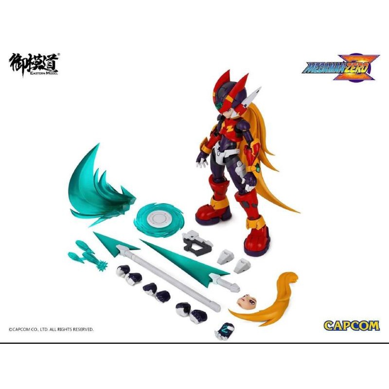 Mô Hình Lắp Ráp Megaman Zero (E-Model)