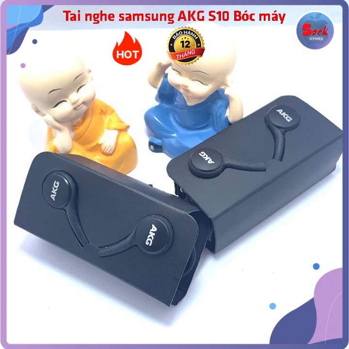 Tai Nghe AKG S10 SAMSUNG Hàng Chính Hãng [BÓC MÁY] Tai Nghe Nhét Tai Kèm Núm Phụ Bảo Hành 12 Tháng