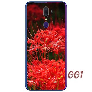Ốp lưng cường lực OPPO A9 hình hoa bỉ ngạn