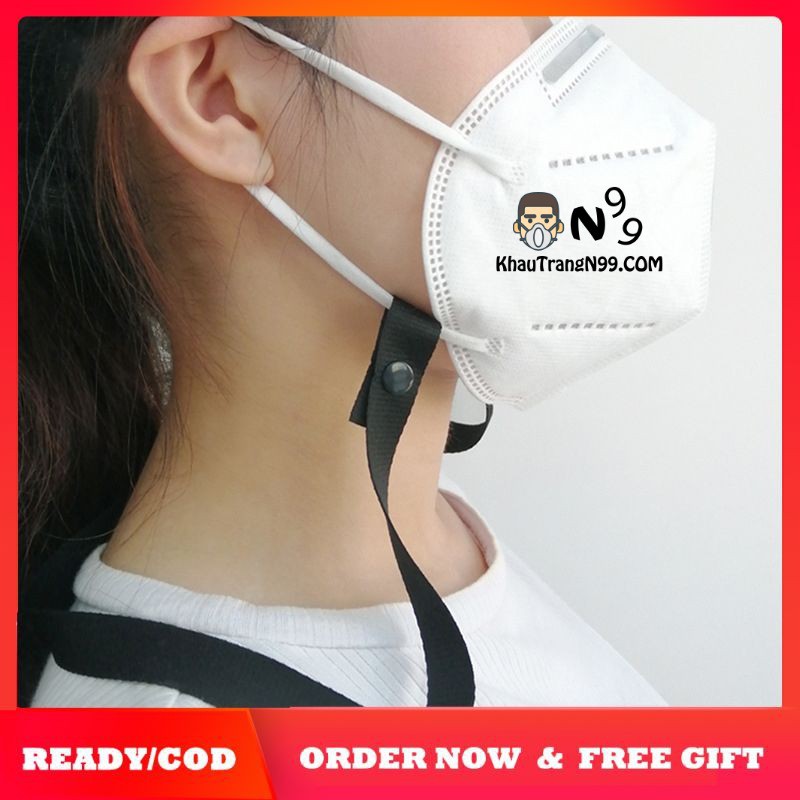 Dây đeo khẩu trang Hàn Quốc chống thất lạc, chống rơi [HOẠT HÌNH]