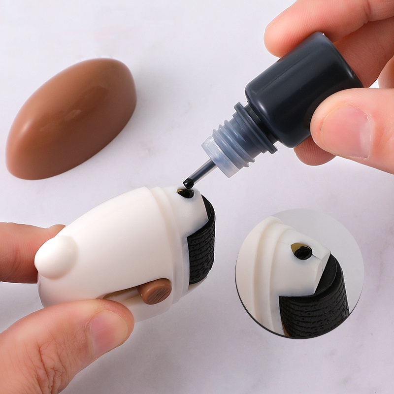 Con Dấu Lăn Kim Loại 2 Trong 1 Bảo Vệ Sự Riêng Tư