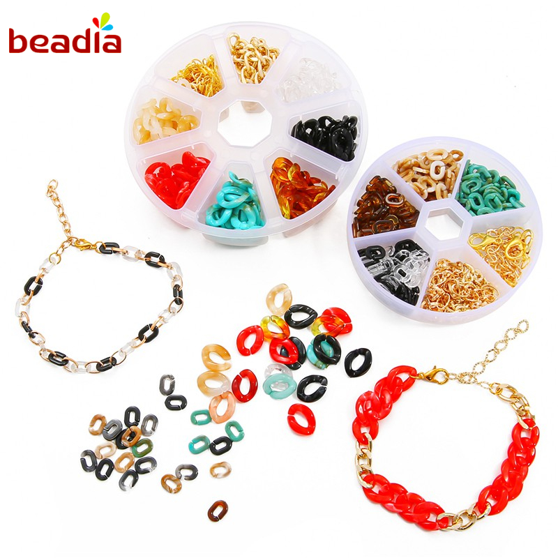 Hộp phụ kiện BEADIA bằng acrylic kiểu mới làm trang sức thủ công