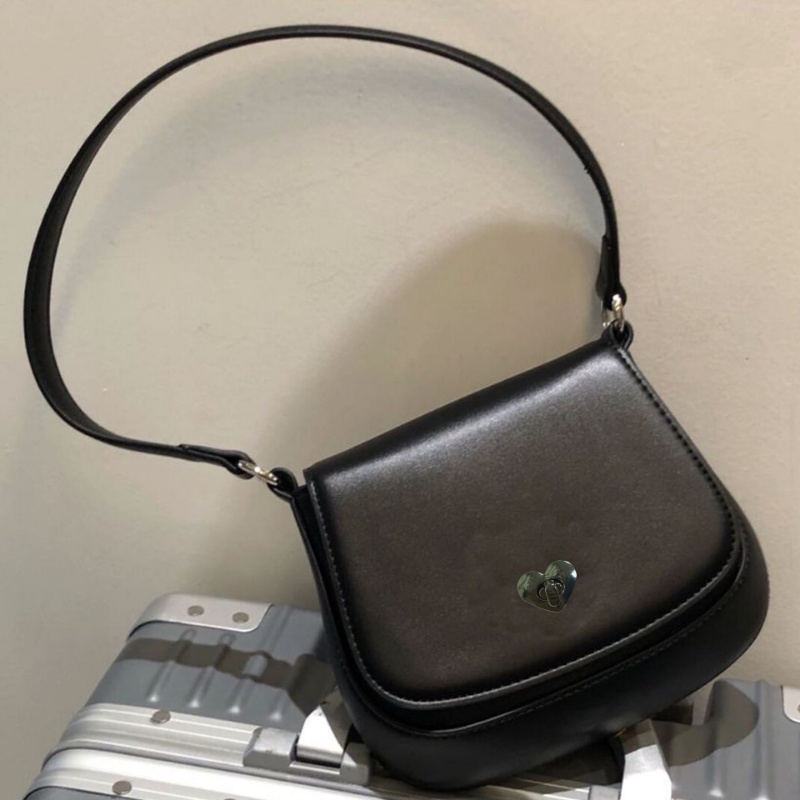 Túi Yên Ngựa mini Đeo Chéo Màu Kem Phong Cách Thời Trang Pháp 2022 Mới Mẻ Gylb1634