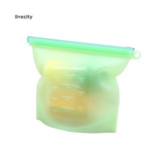 PVN9870 Túi Zip Silicon đựng bảo quản thực phẩm (Silicon Zip bag for food preservation) T2