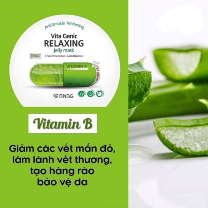 Vita Genic BNBG Relaxing Mask – màu xanh lá