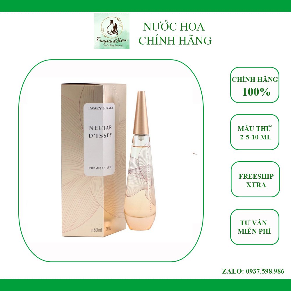 Nước hoa nữ Issey Miyake Nectar Dissey Premiere Fleur (Mẫu thử)