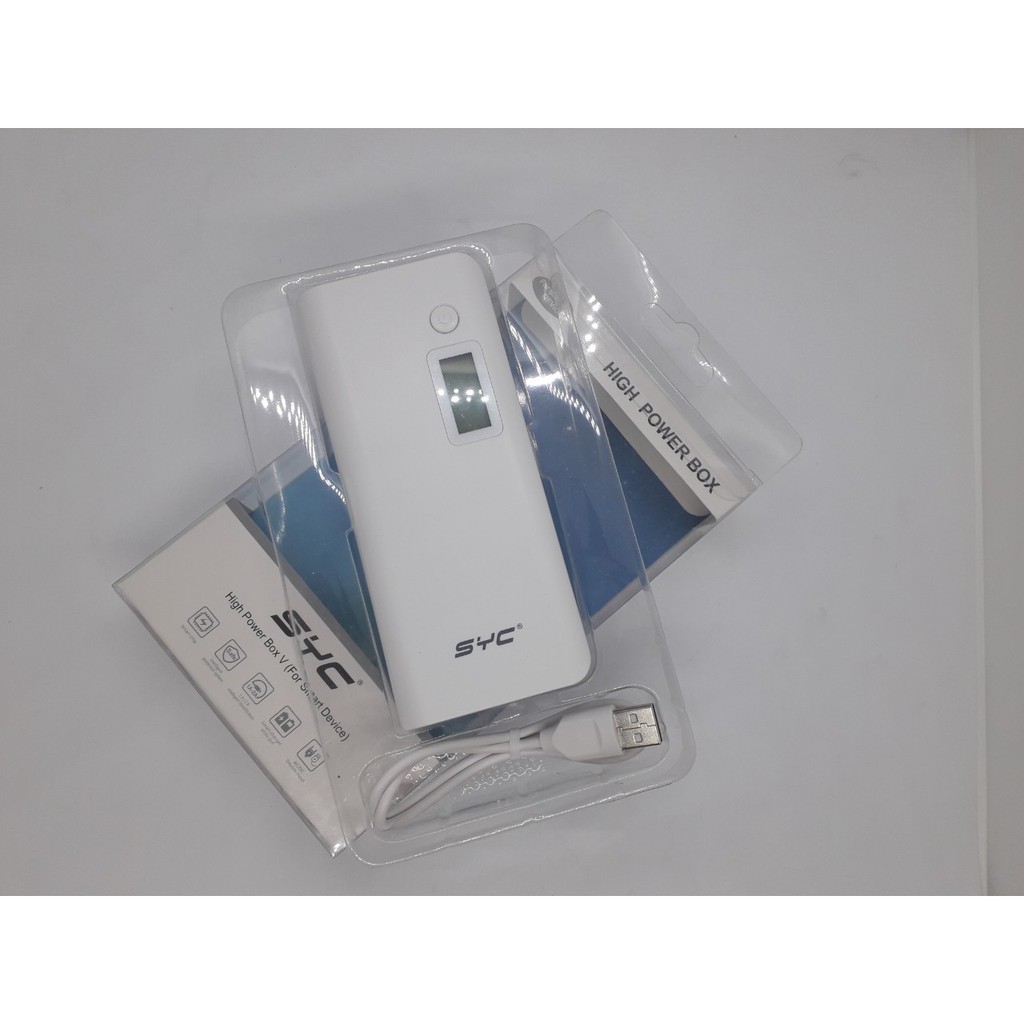 SẠC DỰ PHÒNG SYC BP 511 15.000mAh CAO CẤP + TẶNG KÈM 01 LOA MINI B2S10 BLUETOOTH | CAM KẾT CHÍNH HÃNG | BigBuy360 - bigbuy360.vn
