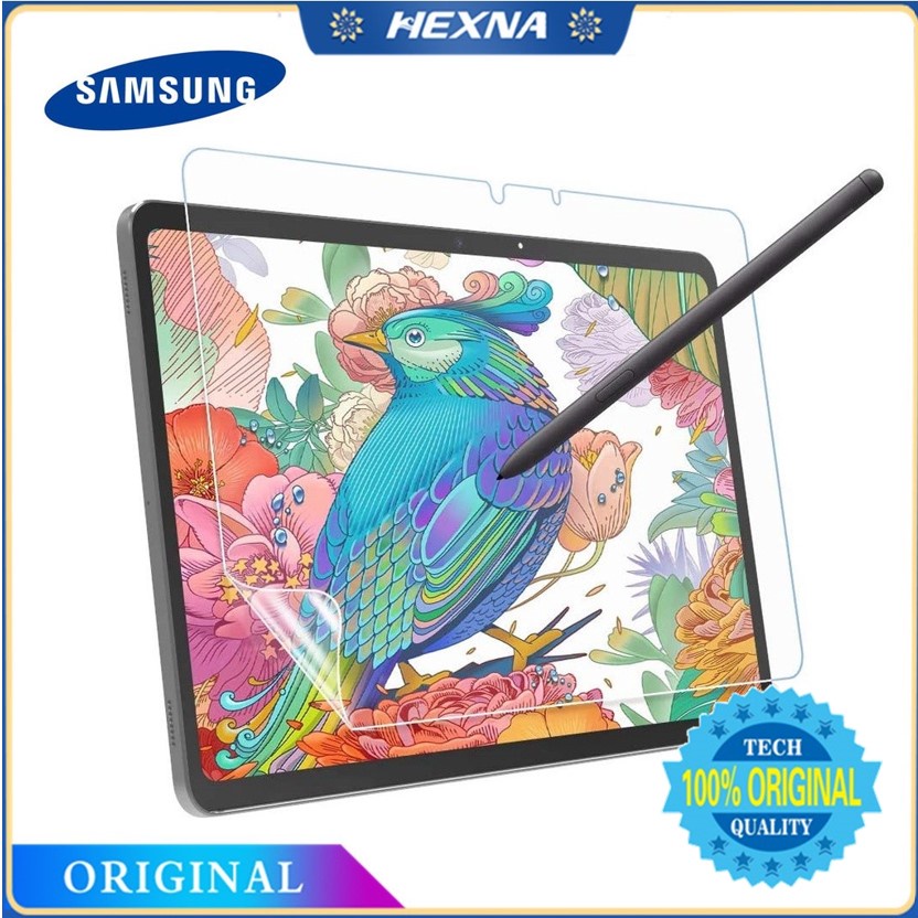 Like paper screen protector cho samsung tab matte pet anti-glare painting film write & draw and sketch paperfeel tab s7 / t870 / tab s8 / s9 tab s7 fe / s9 fe s8 ultra / s9 ultra