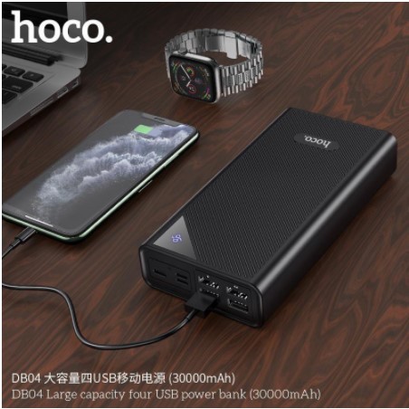 ?CHÍNH HÃNG ?Sạc Dự Phòng Hoco DB04 - Dung Lượng 30.000 mAh{BẢO HÀNH ĐỔI MỚI}