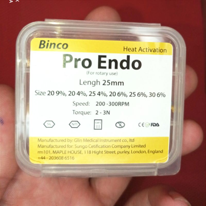 File máy nội nha dẻo Proendo _ Binco